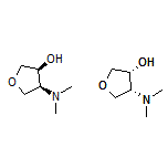 cis-4-(Dimethylamino)tetrahydrofuran-3-ol