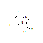 Methyl 6-Fluoro-8-iodo-2-methylimidazo[1,2-a]pyridine-3-carboxylate