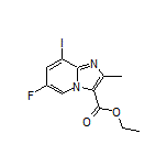 Ethyl 6-Fluoro-8-iodo-2-methylimidazo[1,2-a]pyridine-3-carboxylate