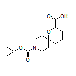 9-Boc-1-oxa-9-azaspiro[5.5]undecane-2-carboxylic Acid