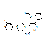 3-Amino-4-[8-(2-bromopyridin-4-yl)-3,8-diazabicyclo[3.2.1]octan-3-yl]-6-[2-(methoxymethoxy)phenyl]pyridazine