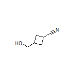 3-(Hydroxymethyl)cyclobutanecarbonitrile