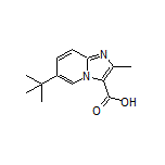 6-(tert-Butyl)-2-methylimidazo[1,2-a]pyridine-3-carboxylic Acid