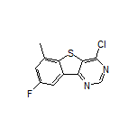 4-Chloro-8-fluoro-6-methylbenzo[4,5]thieno[3,2-d]pyrimidine
