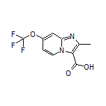 2-Methyl-7-(trifluoromethoxy)imidazo[1,2-a]pyridine-3-carboxylic Acid