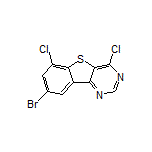 8-Bromo-4,6-dichlorobenzo[4,5]thieno[3,2-d]pyrimidine