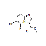 Methyl 6-Bromo-5-fluoro-2-methylimidazo[1,2-a]pyridine-3-carboxylate