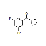 (3-Bromo-5-fluorophenyl)(cyclobutyl)methanone