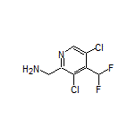 [3,5-Dichloro-4-(difluoromethyl)-2-pyridyl]methanamine