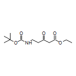 Ethyl 5-(Boc-amino)-3-oxopentanoate