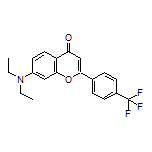 7-(Diethylamino)-2-[4-(trifluoromethyl)phenyl]-4H-chromen-4-one