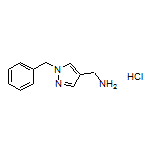 (1-Benzyl-4-pyrazolyl)methanamine Hydrochloride