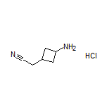 2-(3-Aminocyclobutyl)acetonitrile Hydrochloride