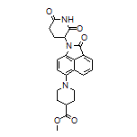 Methyl 1-[1-(2,6-Dioxopiperidin-3-yl)-2-oxo-1,2-dihydrobenzo[cd]indol-6-yl]piperidine-4-carboxylate