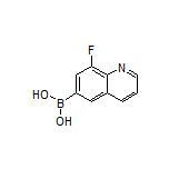 (8-Fluoroquinolin-6-yl)boronic Acid