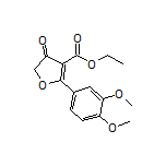 Ethyl 2-(3,4-Dimethoxyphenyl)-4-oxo-4,5-dihydrofuran-3-carboxylate