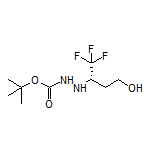 (S)-3-(2-Boc-hydrazinyl)-4,4,4-trifluoro-1-butanol