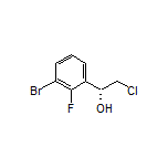 (R)-1-(3-Bromo-2-fluorophenyl)-2-chloroethanol