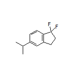 1,1-Difluoro-5-isopropylindane