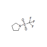 1-[(Trifluoromethyl)sulfonyl]pyrrolidine