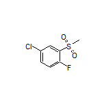 4-Chloro-1-fluoro-2-(methylsulfonyl)benzene