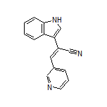 (Z)-2-(3-Indolyl)-3-(3-pyridyl)acrylonitrile