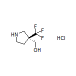 (S)-[3-(Trifluoromethyl)pyrrolidin-3-yl]methanol Hydrochloride