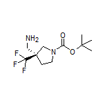 (S)-[1-Boc-3-(trifluoromethyl)-3-pyrrolidinyl]methanamine