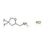 1-(4,4-Difluoro-2-tetrahydrofuryl)-N-methylmethanamine Hydrochloride