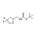 N-Boc-1-(4,4-difluorotetrahydrofuran-2-yl)methanamine