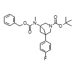 3-Boc-N-Cbz-5-(4-fluorophenyl)-N-methyl-3-azabicyclo[3.1.1]heptan-1-amine