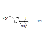 [3-Amino-3-(trifluoromethyl)cyclobutyl]methanol Hydrochloride