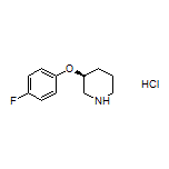 (S)-3-(4-Fluorophenoxy)piperidine Hydrochloride
