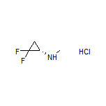 (S)-2,2-Difluoro-N-methylcyclopropanamine Hydrochloride