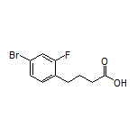4-(4-Bromo-2-fluorophenyl)butanoic Acid