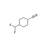 4-(Difluoromethyl)cyclohexanecarbonitrile