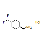[trans-4-(Difluoromethyl)cyclohexyl]methanamine Hydrochloride