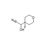 2-(4-Fluorotetrahydro-2H-pyran-4-yl)-2-hydroxyacetonitrile