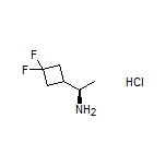 (R)-1-(3,3-Difluorocyclobutyl)ethanamine Hydrochloride