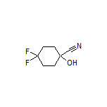 4,4-Difluoro-1-hydroxycyclohexanecarbonitrile