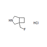 1-(Fluoromethyl)-3-azabicyclo[3.2.0]heptane Hydrochloride
