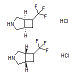 cis-6-(Trifluoromethyl)-3-azabicyclo[3.2.0]heptane Hydrochloride