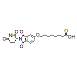 8-[[2-(2,6-Dioxo-3-piperidyl)-1,3-dioxo-5-isoindolinyl]oxy]octanoic Acid