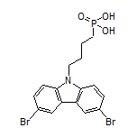 [4-(3,6-Dibromo-9H-carbazol-9-yl)butyl]phosphonic Acid