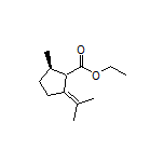 Ethyl (2R)-2-Methyl-5-(propan-2-ylidene)cyclopentanecarboxylate