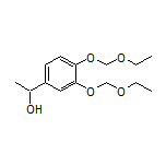 1-[3,4-Bis(ethoxymethoxy)phenyl]ethan-1-ol