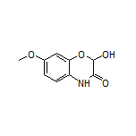 2-Hydroxy-7-methoxy-2H-benzo[b][1,4]oxazin-3(4H)-one