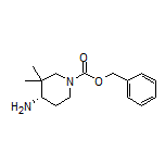 (S)-4-Amino-1-Cbz-3,3-dimethylpiperidine