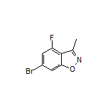 6-Bromo-4-fluoro-3-methylbenzo[d]isoxazole