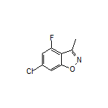 6-Chloro-4-fluoro-3-methylbenzo[d]isoxazole